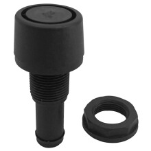2X Thru-Hull Bilge Fitting Bilge Pump Drain Vent Hose Fitting for Boats Marine Yacht RV Campers Truck