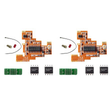 2X SI4732 V6.8 FPC Module+2x BL24CM2A 512KB Chip for Quansheng UVK5 K6 Shortwave Full Band/Single Sideband Reception