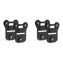 4X Soporte Magnético para Cámara Corporal, Soporte de Montaje Magnético Universal, Cámaras Corporales de Ley Portátiles Universales