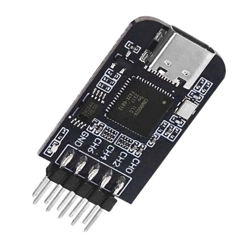 2X NanoDLA Logic Analyzer TYPE-C SCM ARM FPGA Debugging Protocol Analyzer 24MHz SampleRate 8CH Open Source 2