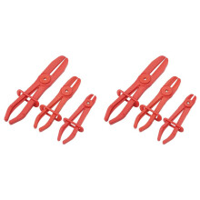 Hose Pinch Off Pliers, 6Pcs Plastic Hose Clamp Tool Pipe Tube Cutting Off Pliers with Anti Slipping Handle