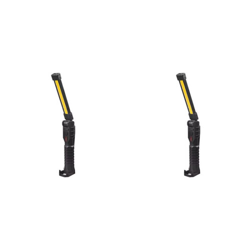 2X Multifunctional Work Light, Rechargeable Foldable Strong Emergency Light, Inspection Light, for Car Maintenance