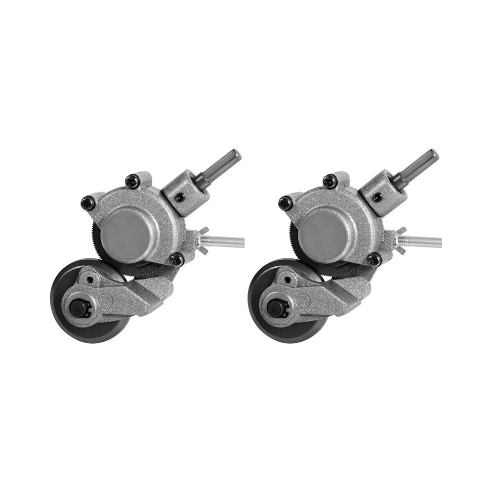 2X Electric Drill Plate Cutter - Efficient Metal Shears Attachment For Effortless Cutting Of Iron, Steel, Copper 6032296063647