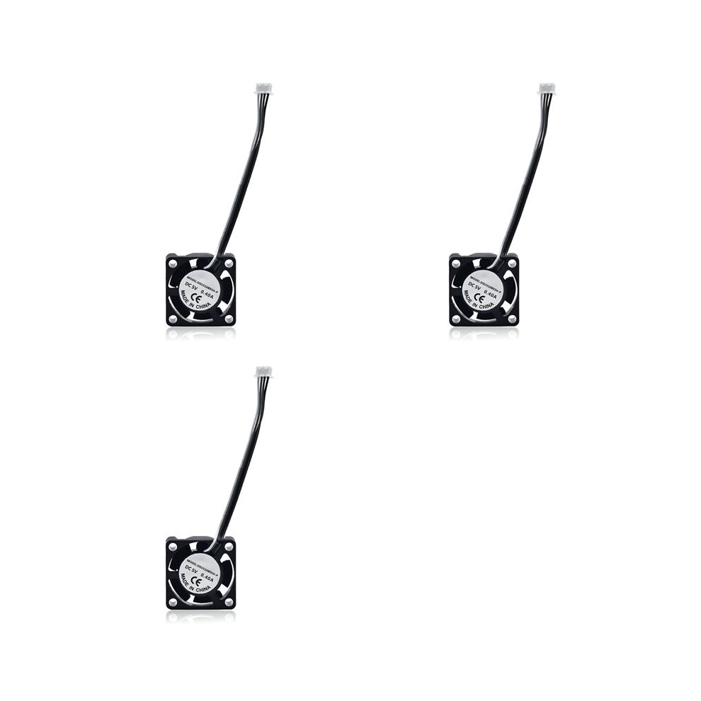 3X 3D Printer Hotend Cooling Fan Cooling Fan Pwm Temperature Control For X1 X1c 6031048151915
