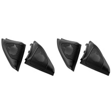 4x Bildörrspanel Audio Hornkåpa Diskant Triangulär Högtalare Högtalarhölje Trim för   2003 2004 2005 2006