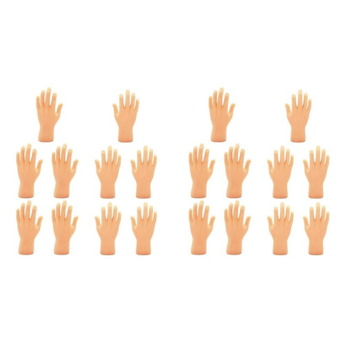 20X Tiny Hands Finger  Finger Puppet  Finger Hands Miniature Small Hands Toy