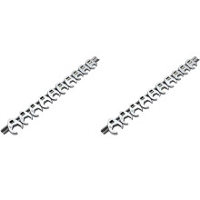 20Pcs 3/8Inch Drive Crowfoot Wrench 10 to 22mm Metric SAE Imperial Chrome Plated Foot Open End Spanner
