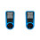 2X Socket Digital Current Meter Voltmeter AC Power Meter  Watt Power  Tester Wattmeter - EU Plug 1