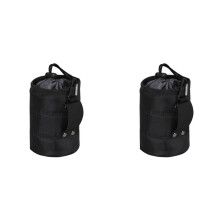 2X Nail Screw Storage Bag with Buckle Hanging Waist Nail Bucket Multifunctional Nail Waist Pack Nail Hanging Waist Kit