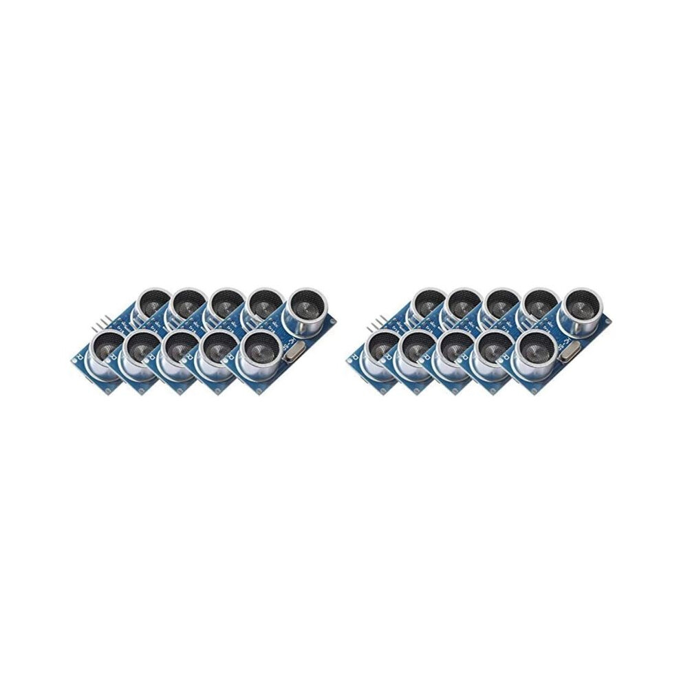 10Pcs Hc-Sr04 Ultrasonic Sensor, Distance Sensor With Ultrasonic Transmitter And Receiver Module For Ar-Duino 6031861927117