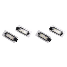 4x Auto LED Aantal Kentekenverlichting Wit Licht 265108990E voor Serena C27 2016-2018 Altima Achterlichten
