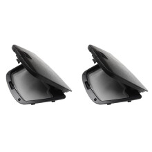 2X Car Dashboard Central Control Storage Box Cover Accessories for Cruze 2010-2015 Black