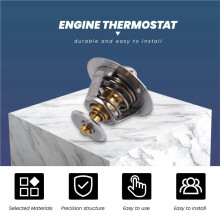 2X MD997606 Kühlmittel-Motorthermostat für L300 L200 Triton Pajero Montero Sport