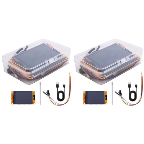 2X ESP32 Development Board WiFi  2.8-Inch  Display TFT Module Touch Screen, Dual-Core CPU,  to 2484MHZ