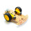 2X Diy Kit 2WD Robot  Car Chassis Kits with Speed Encoder DIY Education Robot  Car Kit 4