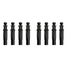 8-Teiliges Automatisches Reifendruckmessgerät, 8er-Set, Einstellbarer Druck, Geeignet für Offroad-Fahrzeuge, Motorrad-Ventilkappen
