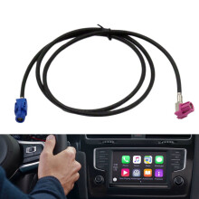 2X for B8 MQB MIB STD2 ZR NAV Discover Pro Radio Screen Cable Wire Harness 100CM