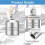 Socket Adapter, 12-Piece Adapter Set, Socket Adapter Set, Adapter Set for Ratchets,Socket Wrenches, Nut Ratchets 4