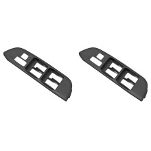 2X Left Front Door Armrest Upper Panel 74232-42080-B0 for RAV4 2001-2004 Window Lift Bezel Cover