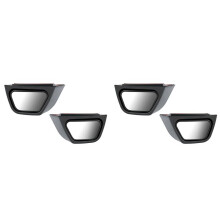 4x Rear Side Mirror View Blind Spot Assist Mirror Wide Angle Convex Rear View Mirror for Jimny JB64 2019-2021