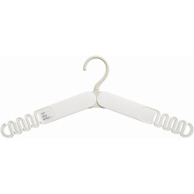 Foldable clothes hanger, non-slip portable clothes drying rack - suitable for travel, camping, RV