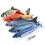 10 τεμάχια παιχνίδια Catnip Fish για γάτα 20cm παιχνίδια γάτας Μαξιλάρι ψαριού γάτας 8