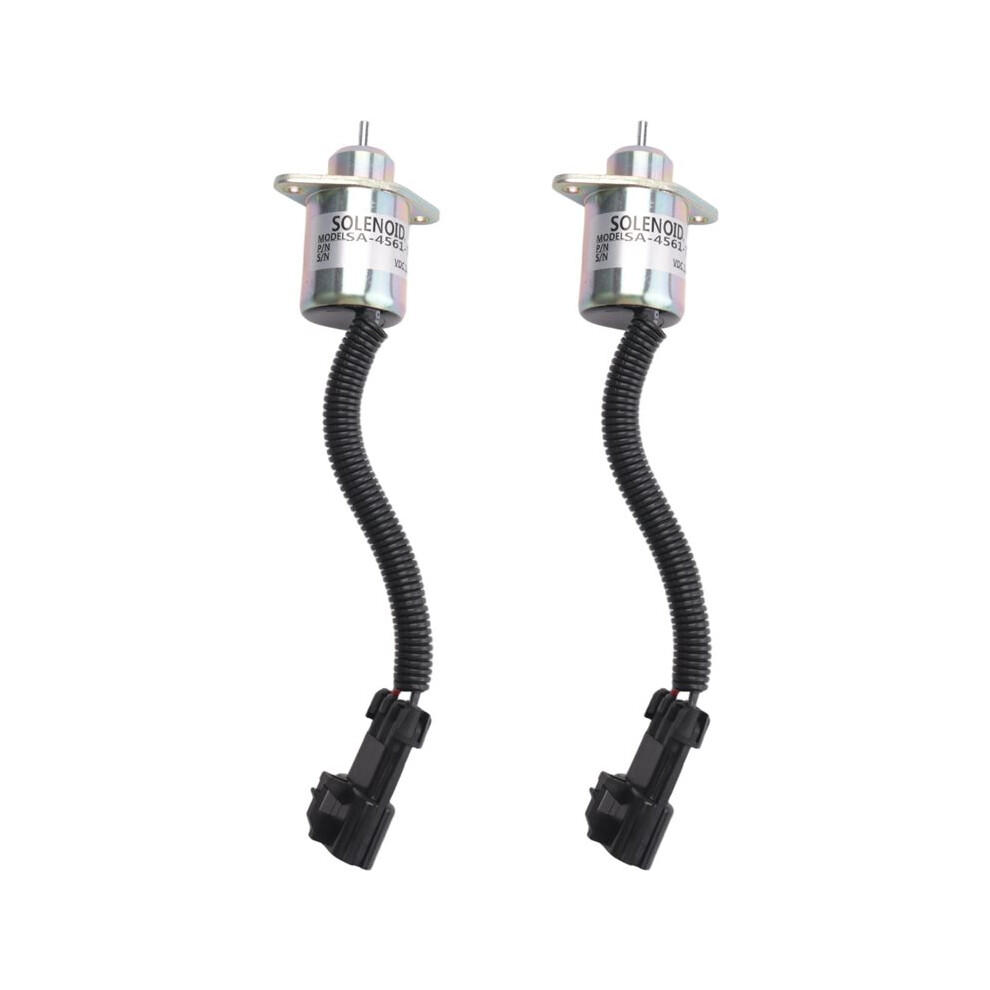 2X 251523001 Fuel Shut Off Stop Solenoid For Engine R90 R-25-15230-01 6034127482498