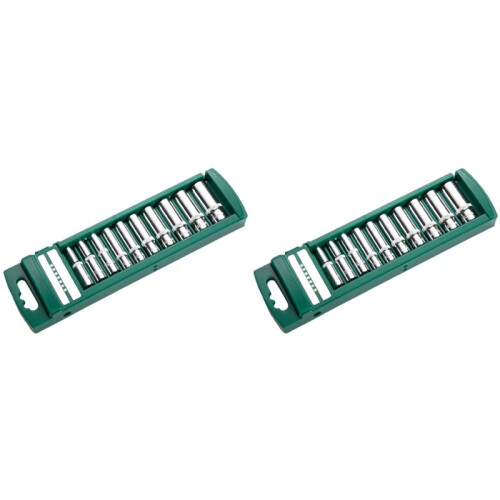 20 Pieces of 1/4Inch External Socket with Long Hexagonal Socket  and Combined Ratchet Wrench Tool