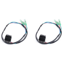 2X Outboard Remote Controller for 4 Stroke Motor Trim Tilt 703-82563-01-00 Push Button Marine Accessories