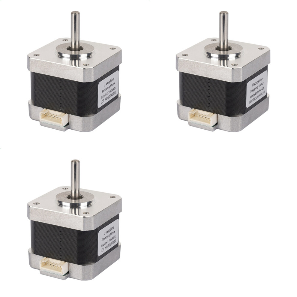 3X 3D Printer Nema 42 Stepper Motor 17Hs4401 38Mm Axis 5Mm For 3D Printer Diy Engraving Machine Motor 4711724380083