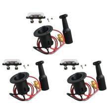 3X 48V Laden Kabel Stecker & Ladegerät Buchse für Club Car Precedent Carts 2000 , 101828901, 101802101, 103375501