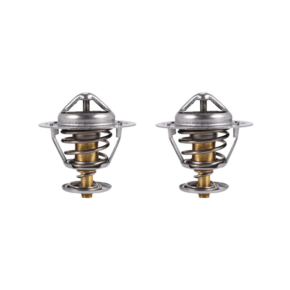 2X Md997606 Coolant Engine Thermostat For L300 L200 Triton Pajero Montero Sport 6032043551519