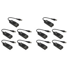 10X USB 3.0 to Gigabit LAN Card USB Ethernet Adapter 1000 Mbps Network Card for Android Tv Laptop Desktop