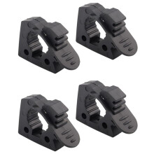 Jack Handle Keeper Shovel Holder Mount, Rubber Clamp Mount Fits 1-1/7Inch to 1-3/7Inch Diameter Tools- 4 Pack