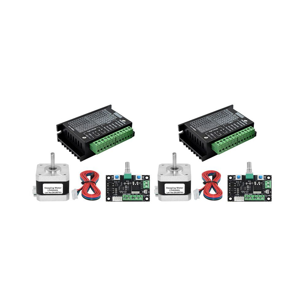 2X Stepper Motor Driver Kit 17Hs4401+Tb6600 4A+Mks Osc Adjustable Forward And Reverse Speed 6032794258309
