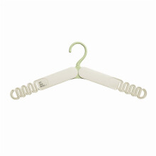 Cabide dobrável e portátil antiderrapante para secar roupas - ideal para viagens, camping e trailers.