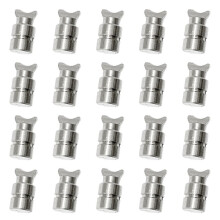 20X Metal Semilunar Pin Fishing Wheel Half Moon Suitable for Abu Water Drop Wheel BMAX SMAX PMAX Revo