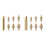 2X Heat Insert Nut Iron Tip M2 M3 M4 M5 M6 M8 Brass Thread Embedded Kit for 3D Printer Soldering Iron 1