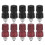 10 Pairs Brass Plated Binding Posts, M6 Thread Terminal, Wide Application, Easy to Distinguish, Strong Conductivity 2