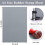 4 Sheets Rubber Stamp Sheets for Laser Engraving Machine, A4 Rubber Stamp Sheets for Laser Cutter Soft Rubber Sheets A 4