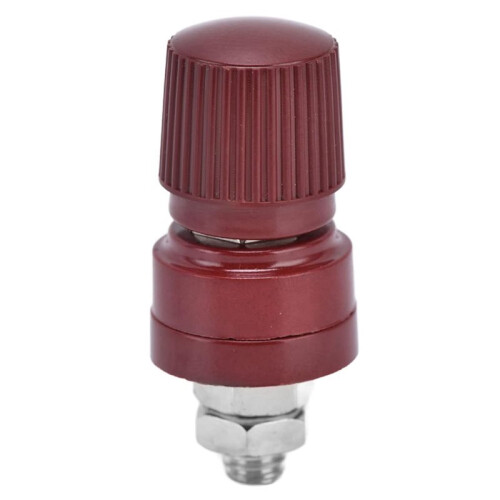 10 Pairs Brass Plated Binding Posts, M6 Thread Terminal, Wide Application, Easy to Distinguish, Strong Conductivity