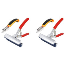 2X Canvas Pliers and Staple Remover Set,Stainless Steel Anti-Corrosion Canvas Stretching Pliers Stretcher with Spring