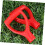 Shovel Handle Replacement 2 Pack, Ergonomic DShaped Plastic Grip for Garden and Lawn Tools 2
