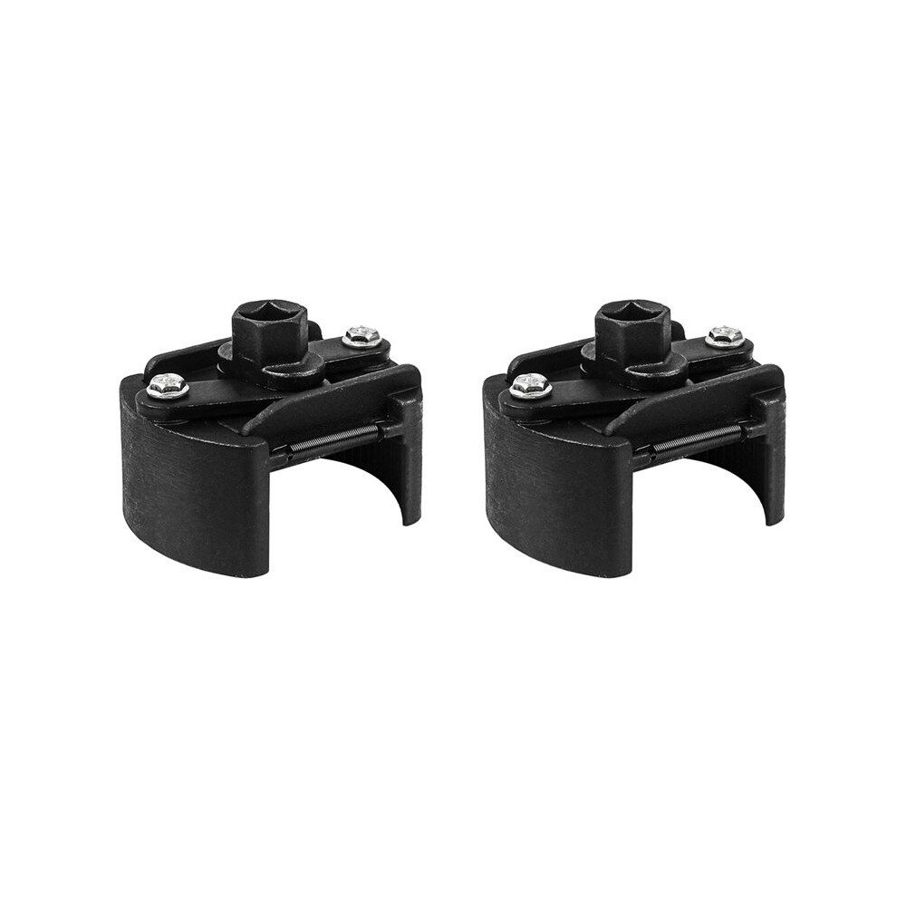 2X Universal Adjustable Two- Oil Filter Wrench Filter 60-80Mm Filter Wrenches Remover Steel Fuel Cast Two-Claw 4711332331378