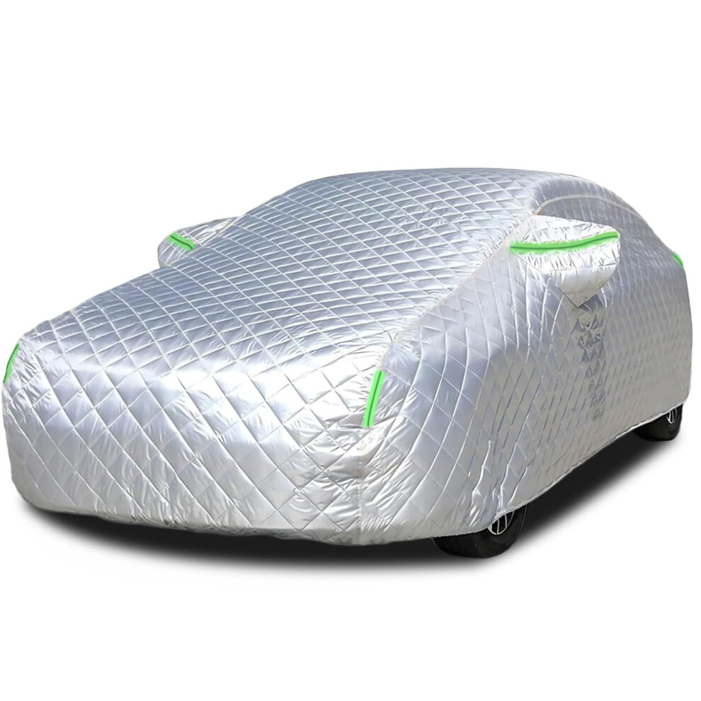 Hail Protection Car Cover For Peugeot 108 208 308 408 508, Waterproof Oxford Cloth With Reflective Strips And Windproof Straps 9771547580676