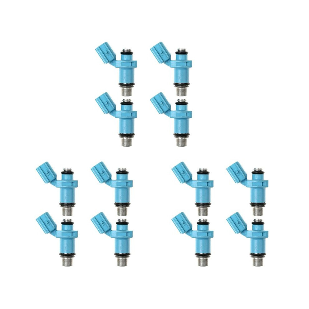 12Pcs Fuel Injectors 6C5-13761-00-00 Fit For 40Hp 50Hp 60Hp 4 Stroke 6C5-13761 6033725906467