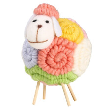 Cute  Sheep Ornaments Kawaii Accessories Home Decor Indoor Figurines Room Decor Accessories Children'S Gifts B