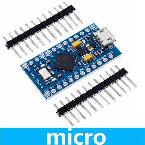 2X Micro-Interface Atmega32U4 Self USB Updater 5V/16M Scheda di Sviluppo del Microcontrollore 2
