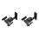 2Pcs Sound Speaker Wall Mount Speaker Bracket Hanger Adjustable Angle Surrounding Wall Hanging Rack HiFi Bookshelf Box A 1
