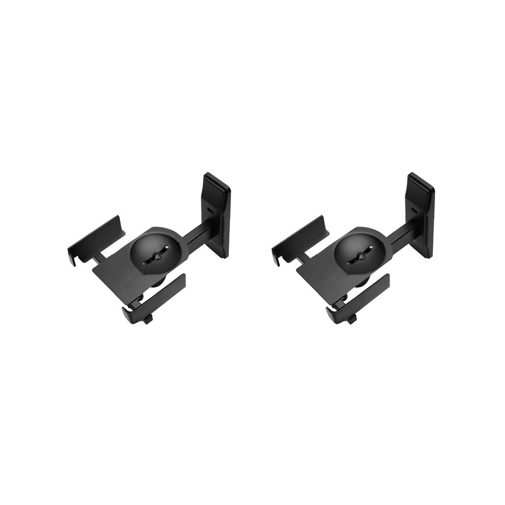 2Pcs Sound Speaker Wall Mount Speaker Bracket Hanger Adjustable Angle Surrounding Wall Hanging Rack Hifi Bookshelf Box A 6032556349689